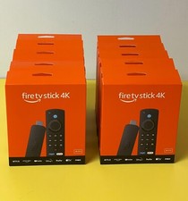 Lot Of 10 Amazon Fire Tv Stick 4k Streaming Media Player W/alexa Remote Wi-fi 6