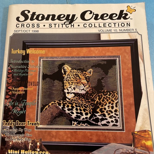 Halloween Snowman Cross Stitch pattern Stoney Creek School teacher snow man - Picture 2 of 6