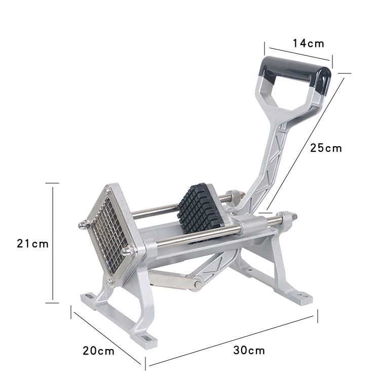 Patatas Fritas Corte Cortador Máquina Cocina Pro Vegetal Herramienta Comercial