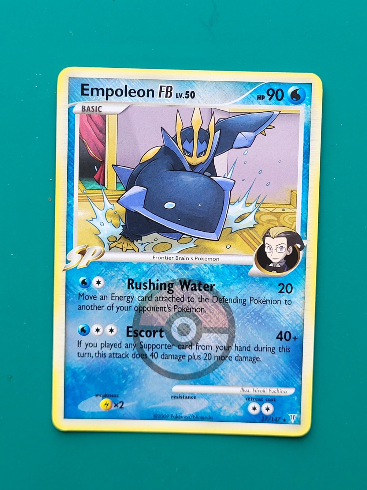 Empoleon FB League Promo 27/147 Reverse Holo from Pokemon Supreme Victors LP