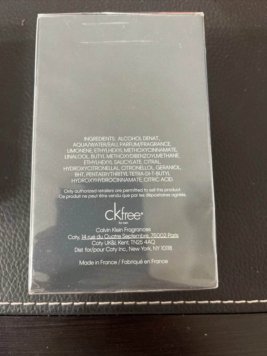 Ck free 50ml price sales