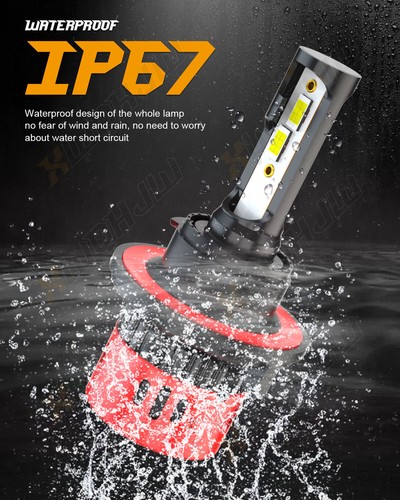 For 2005-2011 Mercury Mariner 8000K LED Headlight Hi/Lo + Fog Light 4 Bulb Combo - Foto 12 di 13