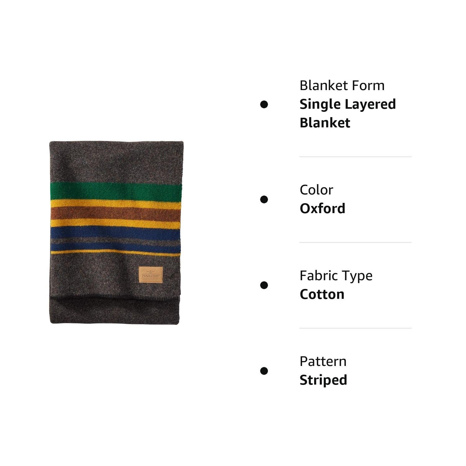 Pendleton Yakima Camp Blanket (Oxford, Twin) Oxford eBay