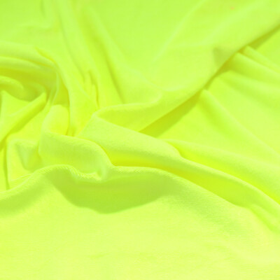 Neon Gelb Nicky-Stoff Jersey Stoff Kleidung und Vorhang