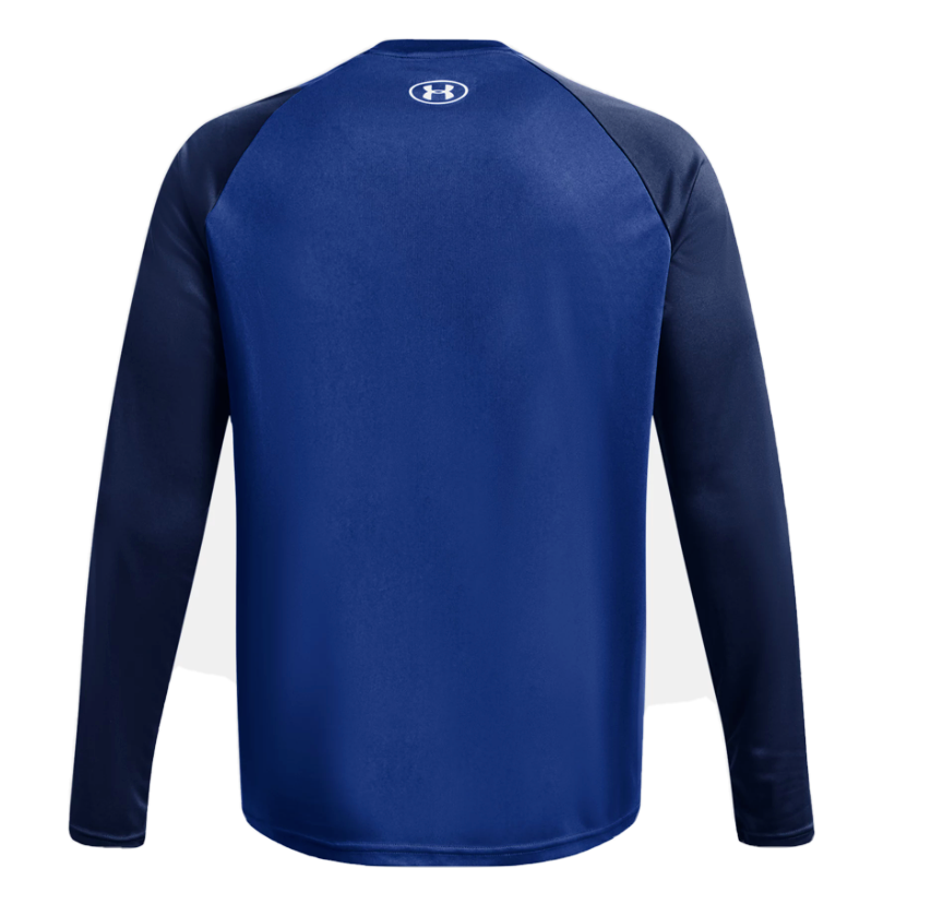 Under armour Long Sleeve Mens Small Loose Fit UA Velocity Training Tech Blue