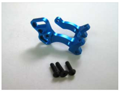 Square SVD-24 Aluminium Mittelriemenspanner für TA05-VDF [Tamiya Blue]