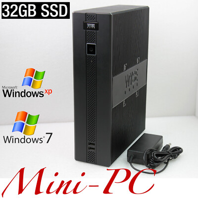 COMPUTER PC AMD SEMPRON 210U 32GB SSD SATA 1GB DDR2 PARALLEL RS-232 WINDOWS XP 7