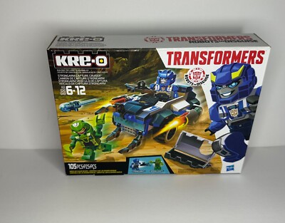 Hasbro Transformers Kre-O Strongarm NEW! Capture Cruiser Building Set 105 pcs