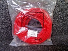 MONOPRICE 100 ft. Flexboot 6 Ethernet Cable, Red K 