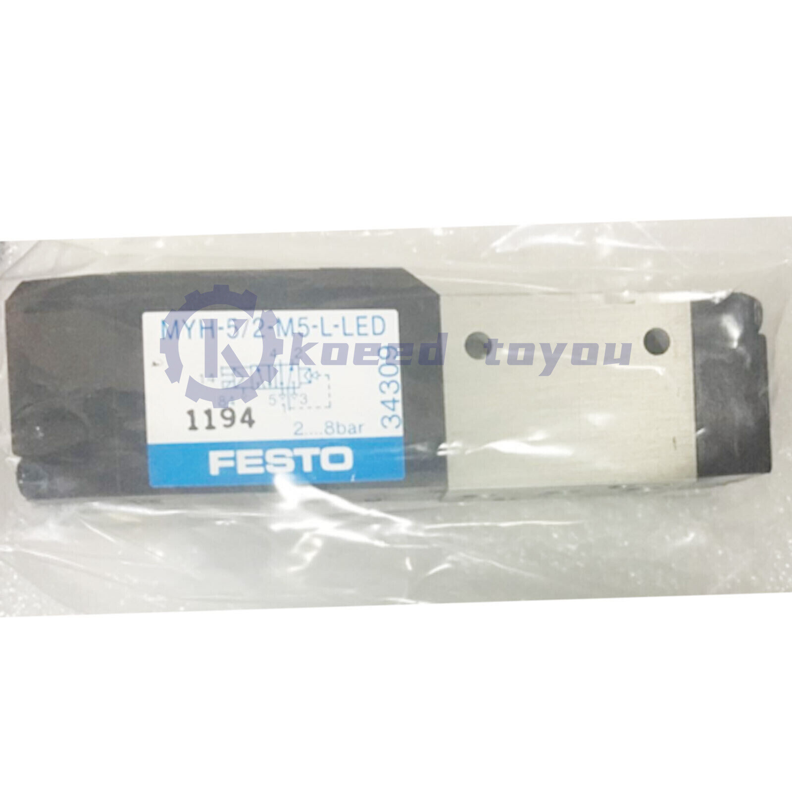 1Pcs new FESTO MYH-5 2-M5-L-LED 34309 Solenoid Valve
