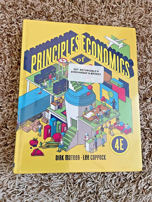 Principles of Economics by Lee Coppock and Dirk Mateer (2023, Hardcover)