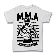 MMA Fighter T-Shirt. 100 Cotton Premium Tee NEW