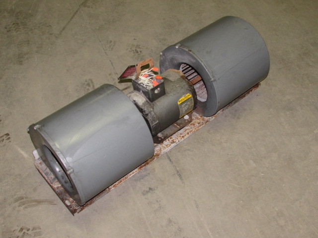 MARS DUAL FAN SQUIRREL CAGE BLOWER ASSEMBLY W/BALDOR 35L995902 