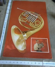 Bowmar Records Insturment Poster French Horn 1961