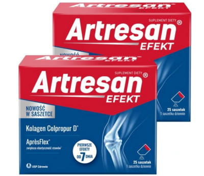 ARTRESAN Efect 25/50/75 beutel - Gelenke - Boswellia Vitamine C Niacin