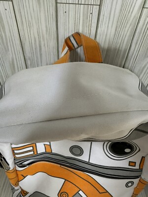 Loungefly Disney Backpack - White and Orange Loungefly Disney Star Wars BB-8 Backpack White & Orange 18  main image 3