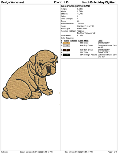 LINDA COLECCIÓN PERRO MÁQUINA BORDAR DISEÑOS BROTHER PES UNIDAD USB - Imagen 10 de 10