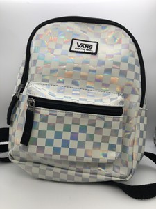 vans mini checkered backpack