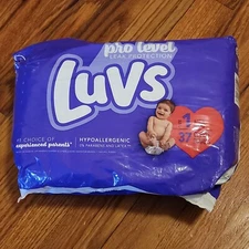 Luvs Pro Level Leak Protection Diapers Size 1 37 Count Hypoallergenic 