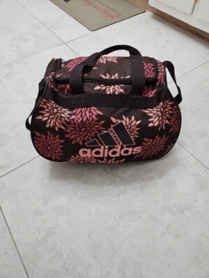 アディダスバッグ Adidas Floral Print Duffle Bag 18in X 10in X 11inBrown Pink | eBay