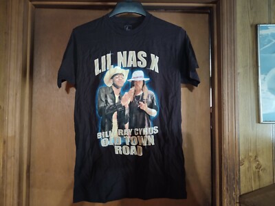 Old Town Road Lil Nas X, Billy Ray Cyrus Shirt M