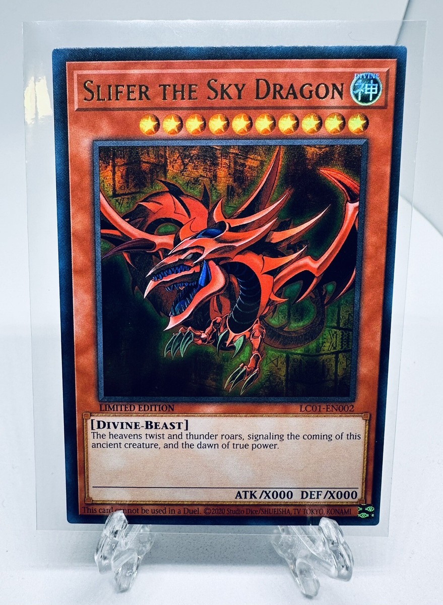 YUGIOH Slifer the Sky Dragon LC01 EN002 Rare | eBay