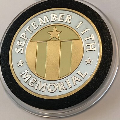 9/11 Memorial Freedom's Flame Gold Gilded 1 Troy Oz .999 Fine