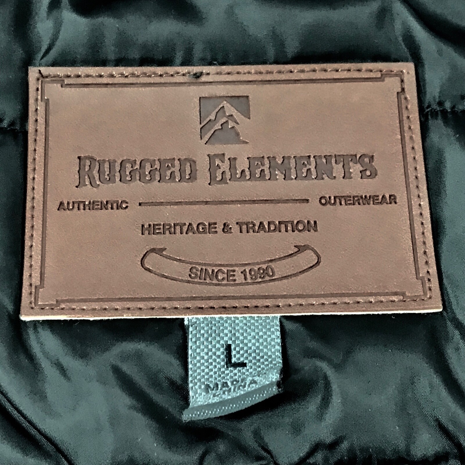 RUGGED ELEMENTS Utility Snap Shirt Jacket Mens L … - image 6