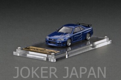 ミニカー ignition model 1/64 Nismo R34GT-R 1/64 Ignition Model Nismo R34 GT-R R-tune Purple Resin Car