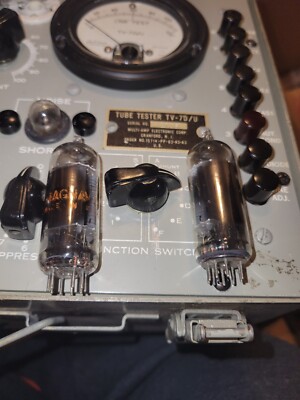 6CG7 6FQ7 RCA NOS MADE IN USA Selected tube 6CG7 6FQ7 RCA NOS MADE IN USA Selected tube