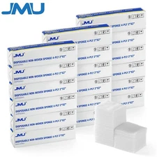 5000PCS JMU Dental Medical Gauze Pad 2"x2" Non Woven Sponges 4-Ply FDA Approved