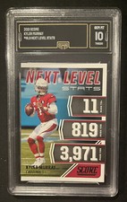2021 Score Next Level Stats #NL9 Kyler Murray Insert Graded GMA 10 Gem Mint