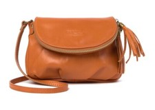 Persaman New York Romella Leather Tassel Crossbody Bag Purse Handbag Msrp $350