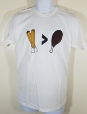 Camicia Churros sono i migliori nuova 100% cotone bianco