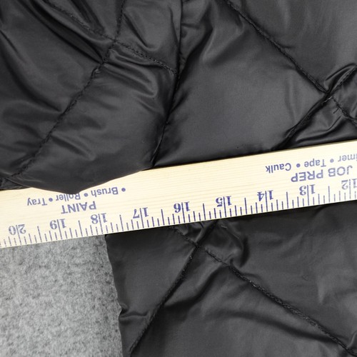 The North Face Jacket Girls Large 14/16 Black Pink Goose Down 550 Coat Parka L - Picture 17 of 18
