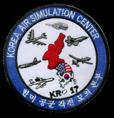 USAF ROKAF KR 17 Korea Air Simulation Center Patch KP-4 | eBay