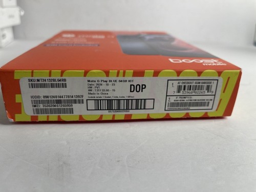 Moto G Play | 2024 | 4/64 Go | Appareil photo 50 Mpx | Bleu saphir, boîte ouverte, testé - Photo 6/6