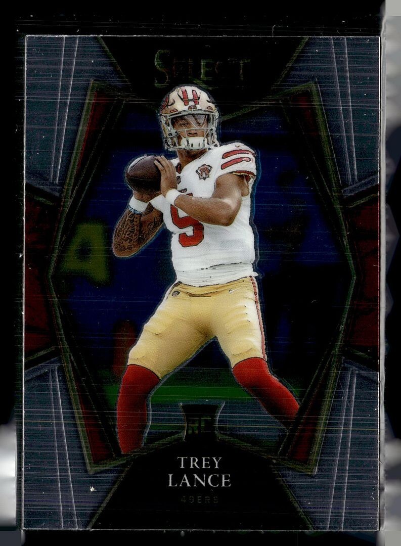 2021 SELECT PREMIER LEVEL ROOKIE TREY LANCE 49ERS