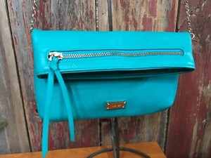 turquoise blue purse