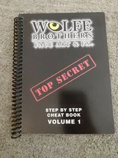 Wolfe Brothers Face Art & FX Halloween How To Cheat Book Vulume 1