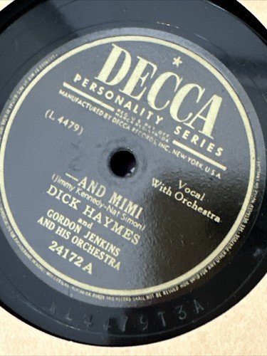 78 rpm 10” Records Lot Of 10 Records 1940-50sTommy Dorsey Nat King Cole & Album - Picture 15 of 22