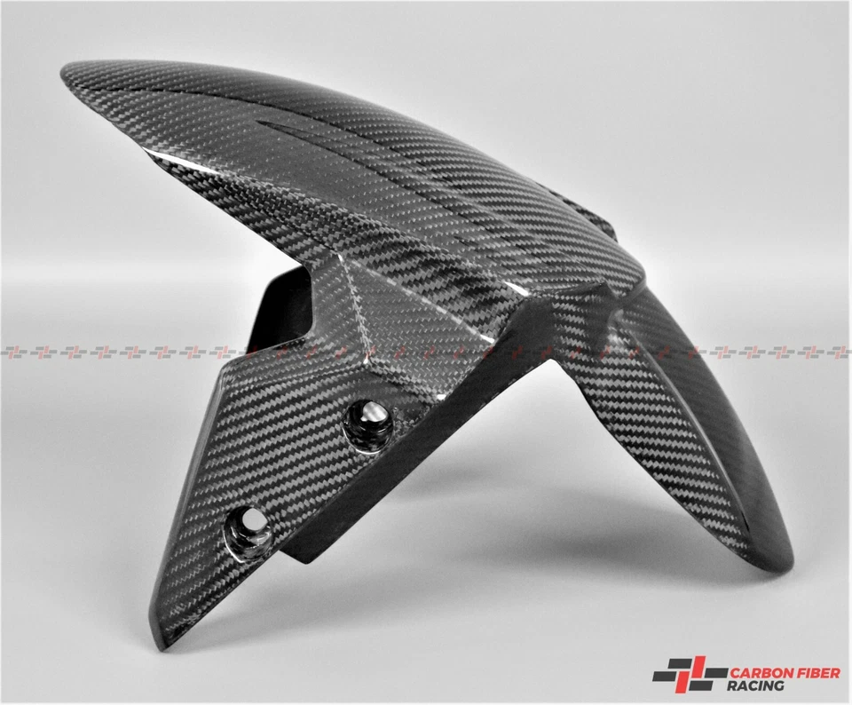 2017-2019 Triumph Street Triple 765 R, S Front Fender - 100% Carbon Fiber - Изображение 3 из 3
