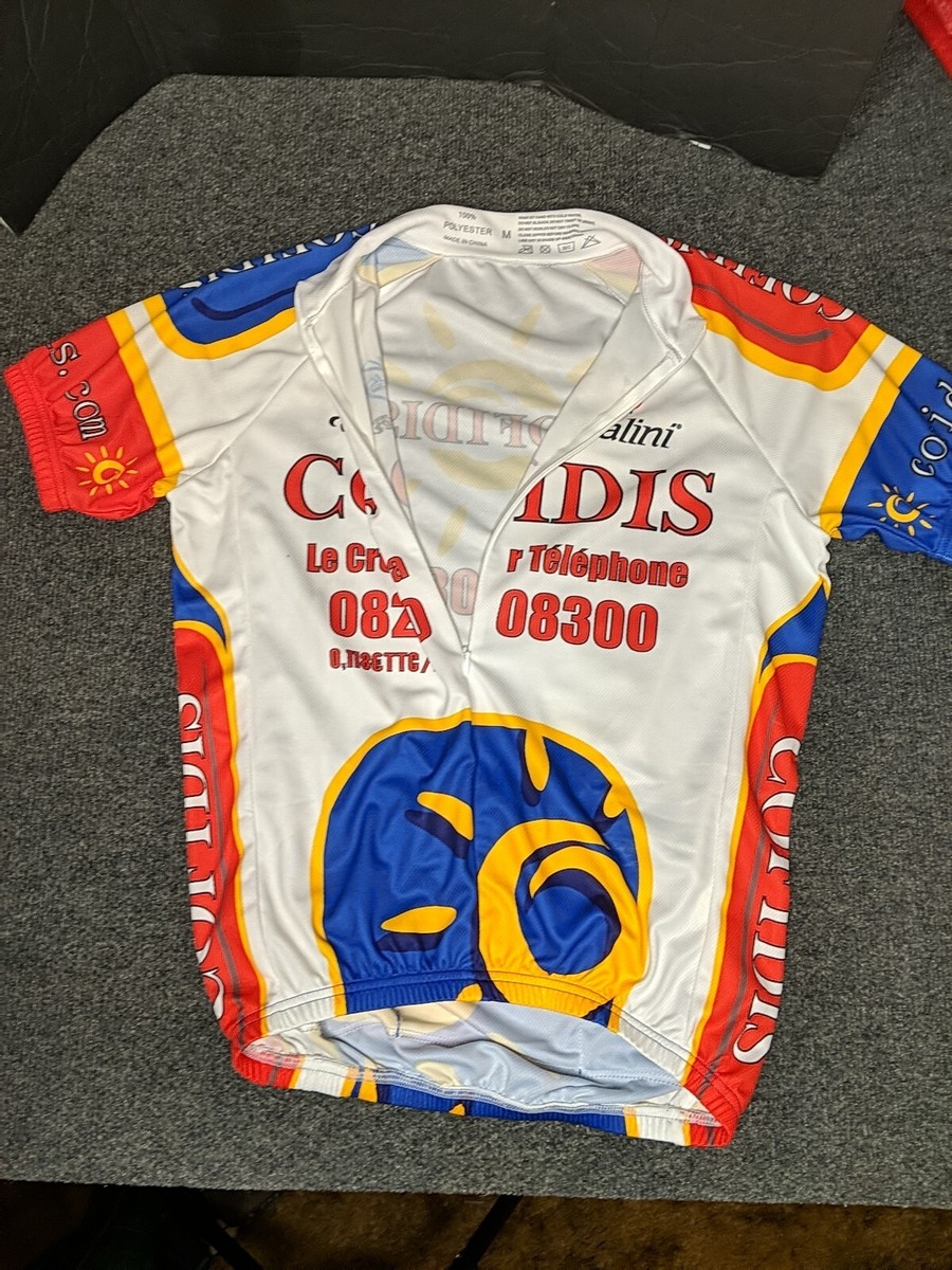 Maillot Ciclismo Nalini Team COFIDIS 2005-06 – Hombre Talla M – Manga Corta