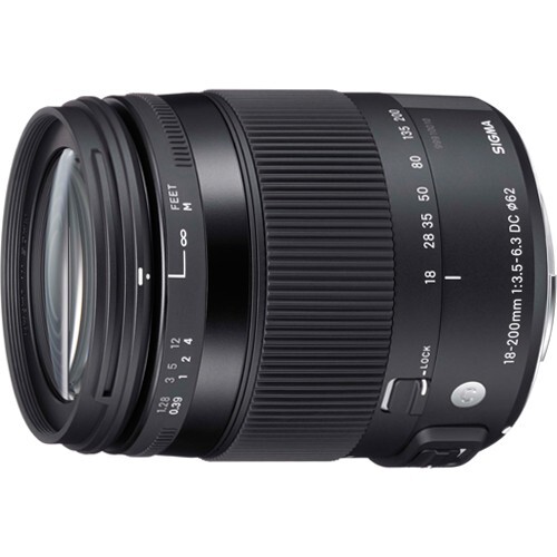 SIGMA 18-200mm F3.5-6.3 DC MACRO OS HSM Contemporary Canon
