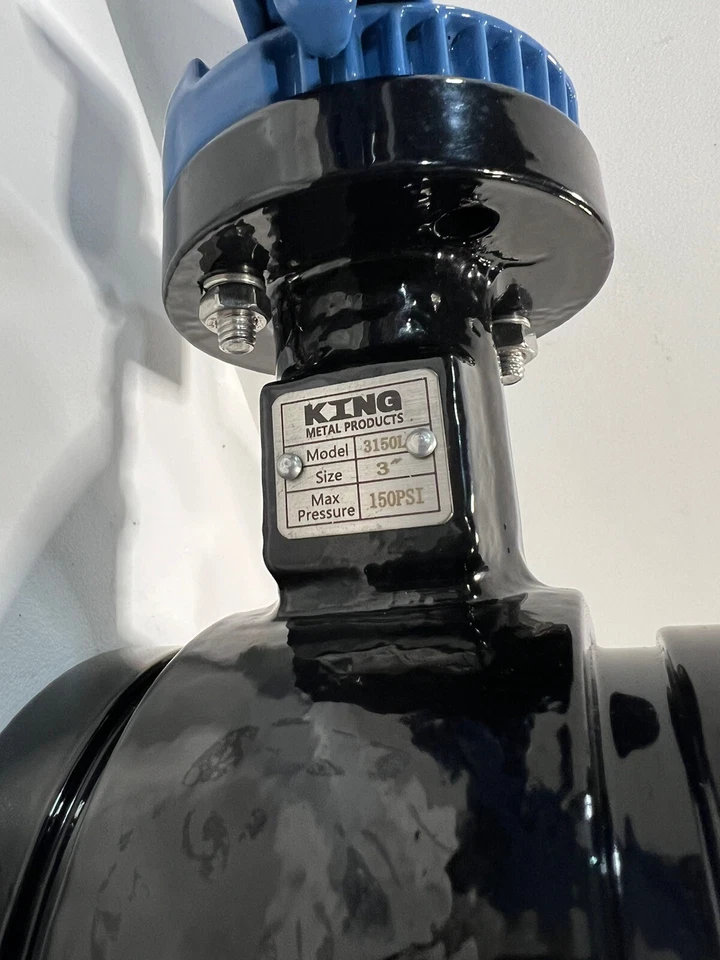 3” Grooved End Butterfly Valve Ductile Iron, EPDM Seal, Lever Actuator - Image 2 of 4