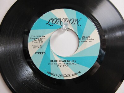 💥 💥' ZZ TOP ' HIT 45 + PICTURE * [ TUSH ] * 1975 ! 💥 💥 | eBay