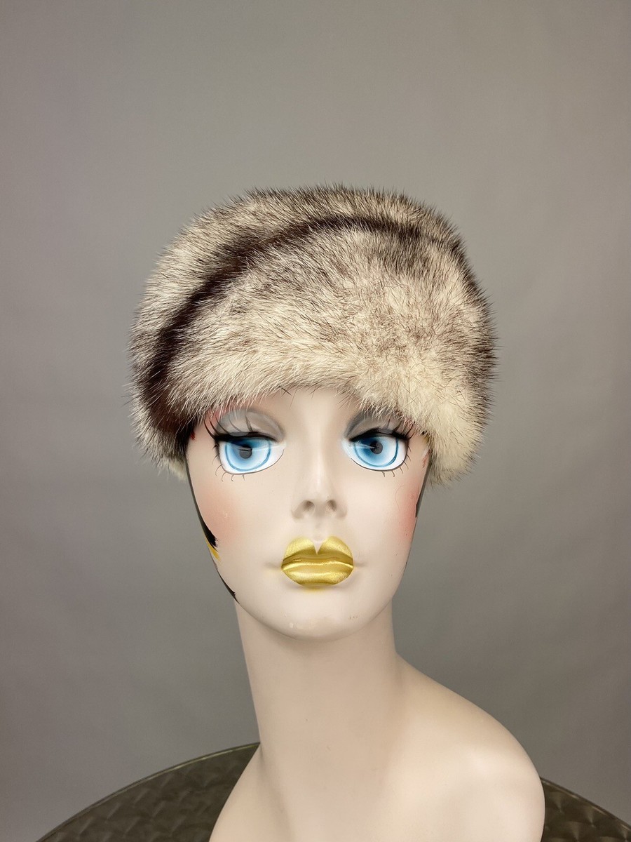 Vintage Black Mink Hat, from the 60’s Vintage 1960s Christian Dior Mink Fur Hat - Raleigh Vintage main image 4