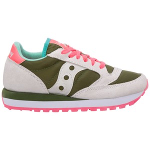 Saucony basket femme jazz S1044-566 cuir logo Verde tennis sneakers  chaussure | eBay