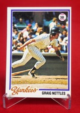 Graig Nettles 1978 Baseball Card TOPPS #250 EX-MT 