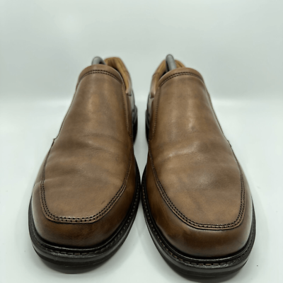 Ecco Holton Mens Size 11 EUR 41 Brown Leather Slip On Dress  display picture 2